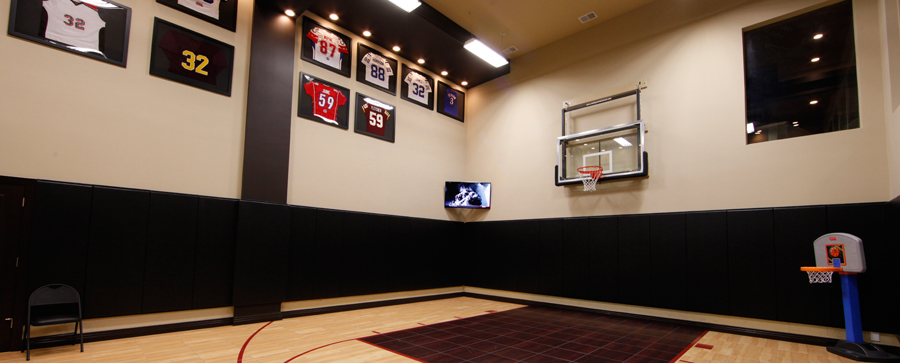 Game-Changing Automation for a Former NFL Player: man cave, sports, sports bar, 